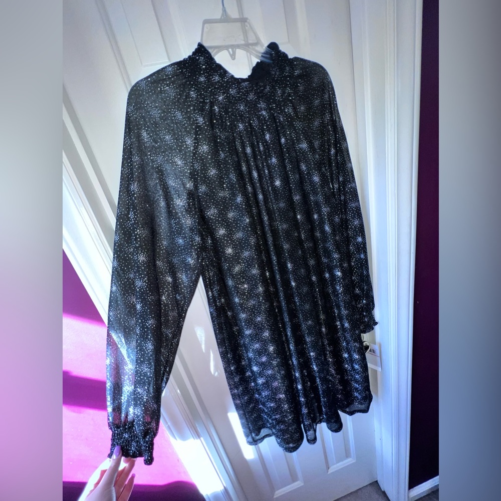 Black/Silver dress